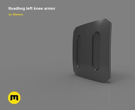 verkehrsrowdy links knie rüstung overwatch spiel spiele spielzeuge zubehör 3d print model - Mito3D