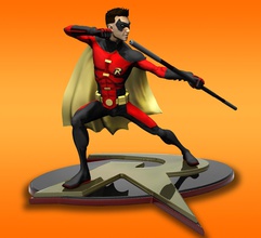 robin tim drake model 3d print batman youngjustice 3dprint figure statue superman sculpture collectible combat games toys 3d print model - Mito3D