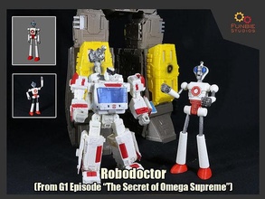 robodoctor transformers g1 secret of omega supreme cartoons action figure games toys 3d print model - Mito3D