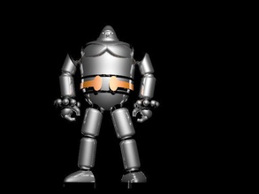 robot giochi-giocattoli futuristico finzione cyborg meccanica giochi i giocattoli 3d print model - Mito3D