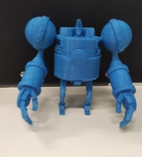 robot parça genel franky anime 3d tarayıcı oyunlar oyuncaklar demir korsan japonya manga 3d print model - Mito3D