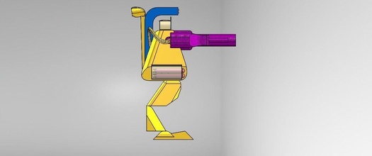 robot conceptual technology concept war warrobot science tech mechanical transformers idea 3d 3dprinter model 3dprintmodel engineering 3d print model - Mito3D