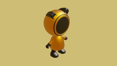 robô personagem rc01 retro homem mecânico arte brinquedo corpo fofa robótica miniatura mech desenho animado jogos brinquedos 3d print model - Mito3D