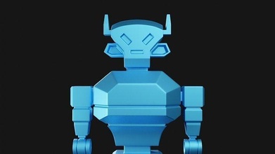 robot personaje rc05 3dmodel 3dprintable juguete estatua licuadora figurilla 3dartist mecánico cuerpo pasatiempo bricolaje diy robótica 3d print model - Mito3D