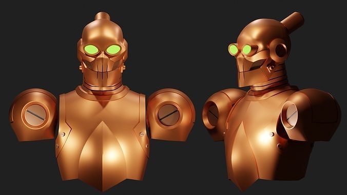 robot invincible 3d futuristic fun figure art toys rudolphconnor omniman cosplay amazons kirkman games 3D print model - Mito3D