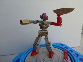robot de las articulaciones armas juegos-juguetes 3dprintable imprimible el escudo arma fuego en posable vegana juegos los juguetes puzzle cgtrader 3d print model - Mito3D