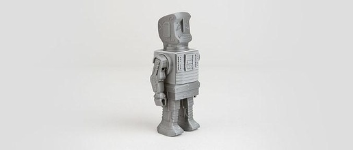 robot mv scifi miniature toy technology sci future mech character games toys 3d print model - Mito3D