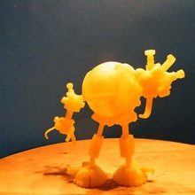 robox giochi-giocattoli robot box carattere meccanica sci fi articolato di archiviazione playmobil scrivania organizzatore la decorazione ornamento giochi i giocattoli 3d print model - Mito3D