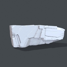 rock 11 print rocks stone cliff mount mountain games toys game accessories 3d print model - Mito3D