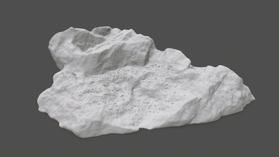 rock 25 le rocce la pietra scogliera il monte sabbia deserto foresta mountain moss mosy neve giochi i giocattoli gioco accessori di 3d print model - Mito3D