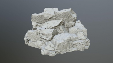 roccia 4 stampa rocce calcolo scogliera montare montagna muschio mosy neve sabbia deserto foresta giochi giocattoli gioco accessori 3d print model - Mito3D