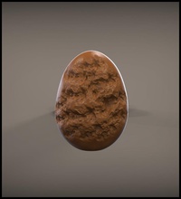 rock uovo casa bird la pasqua animali altri di cristallo linea stampabile stampa arredamento 3d print model - Mito3D