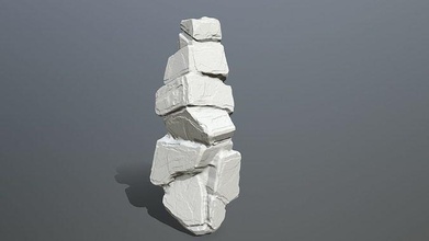 Rocha impressão pedras pedra esculpir imprimível estátua diamante anel Diário prototipagem passatempo faça mão Ferramentas 3d print model - Mito3D