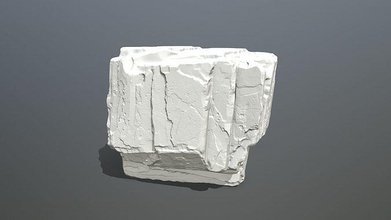 Rocha impressão pedras pedra esculpir imprimível esterlina diamante anel estátua prototipagem jogos brinquedos acessórios 3d print model - Mito3D