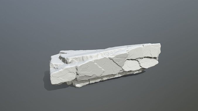 felsen drucken drucken stein sculp statue gletscher winter natur tagebuch druckbar müll schnee eisberg spiele spielzeuge spiel zubehör 3D print model - Mito3D