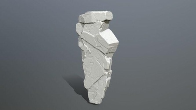 rock impresión trozo of madera rocas roca esculpir estatua imprimible diario prototipos plata diamante anillo libra esterlina juegos juguetes juego accesorios 3d print model - Mito3D