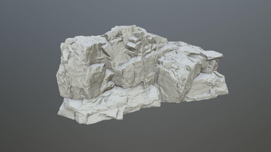 kaya yazdır kayalar taş uçurum binmek dağ yosun yosunlu kar kum çöl orman oyunlar oyuncaklar oyun aksesuarlar 3d print model - Mito3D