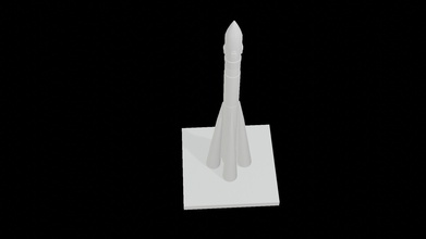 rocket navigation spacecraft vehicles 3d printing print model games toys other 3d print model - Mito3D
