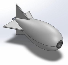 foguete carpfishing âncora carpa pescaria isca boilies boilie esporte pólo passatempo faça 3d print model - Mito3D