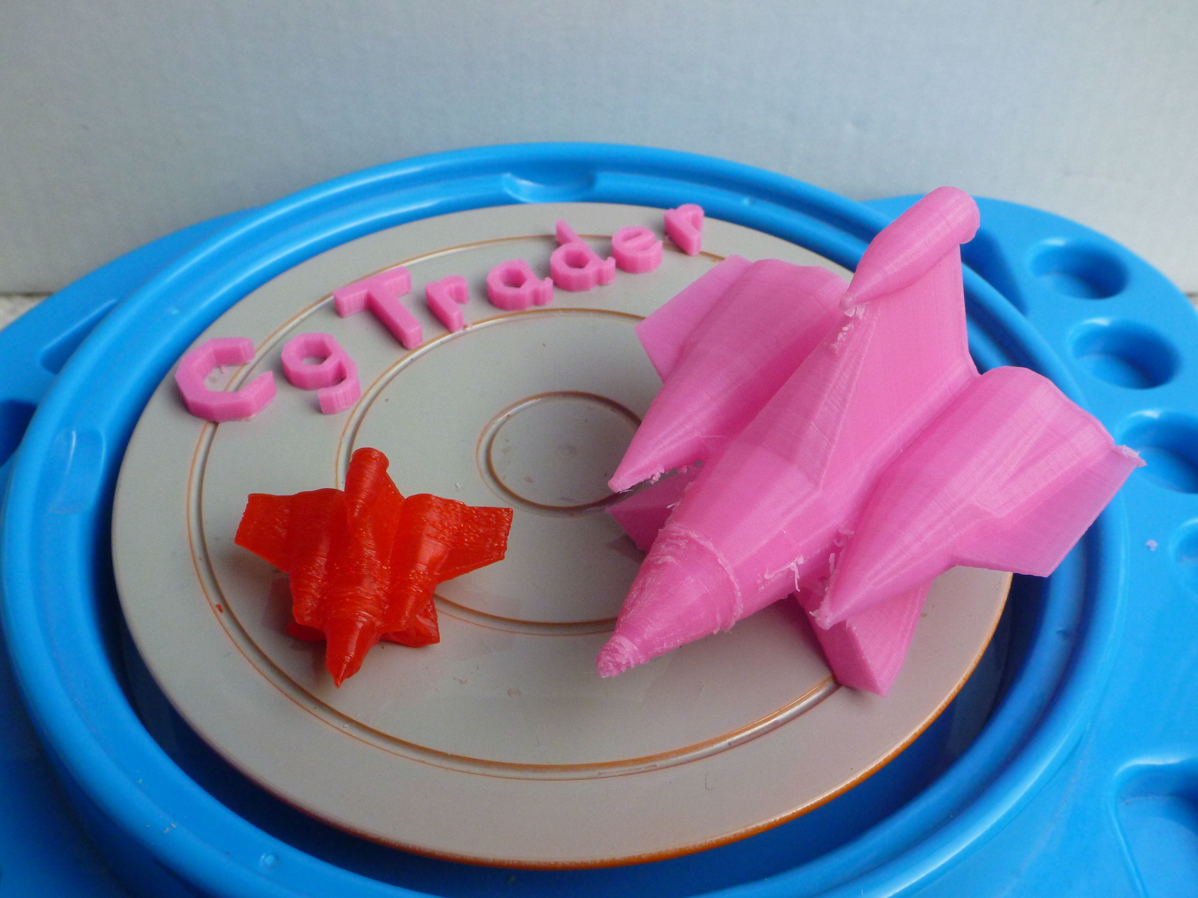 rocket cgtrader squared aaa games-toys ship fly vegan games toys trader 3D print model - Mito3D
