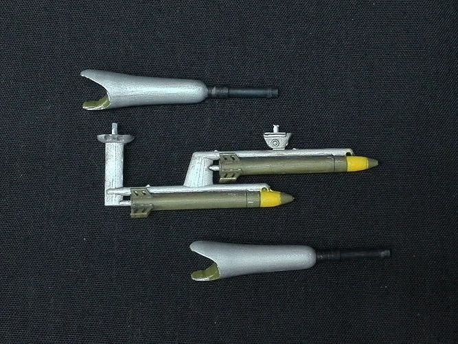 Raketen Kanonen Hispanic ha 1112 Buchon Rahmen Modell Kit messerschmitt Kämpfer Luftfahrt Militär Flugzeug revell tamiya Hobby DIY Automobil 3D print model - Mito3D