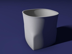 rocks glass house glassware tableware bar drink ice beverages kitchen dining fbx 3d print model - Mito3D