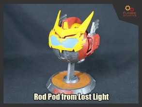 rod pod idw lost light transformers ship games toys 3d print model - Mito3D