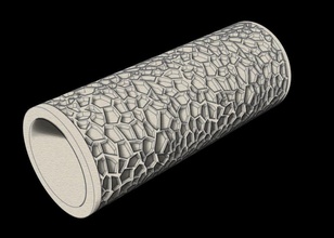 rolling pin cobblestone roller wall tabletop free foam games toys game accessories 3d print model - Mito3D