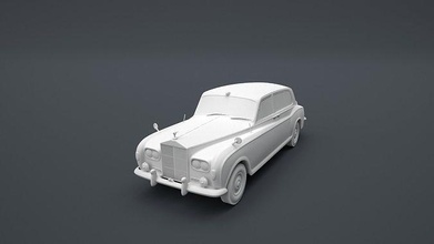 rolos Royce 3d impressão móvel rodas carro esporte auto extremo luxo corrida jogos brinquedos 3d print model - Mito3D