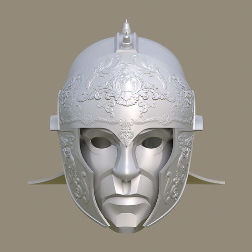 romano pretoriano ceremonial caballería casco emperador florido ornamento impresión Lostpla paz romana julio César estremecimiento hijo Roma Guardia máscara Moda 3D print model - Mito3D