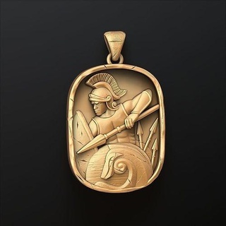 Roma asker kolye lejyoner lejyon savaşçı silah kask zırh Yunan şövalye maske Yunanistan tarihi kavga savaş kılıç gladyatör takı mücevher 3d print model - Mito3D