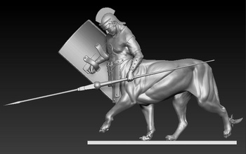 roma sfenks 3d model heykel 3dprint 3dmodel sanat heykeller dekorasyon mermer mimari detaylar oyulmuş klasik aslan büst 3d print model - Mito3D