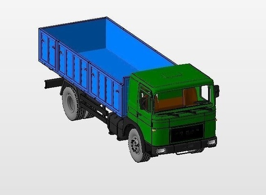 romano camion 1 87 24 3dtruck 3dcar 3d rumeno militare grande industriale trasporto macchina veicolo passatempo fai settore automobilistico 3d print model - Mito3D