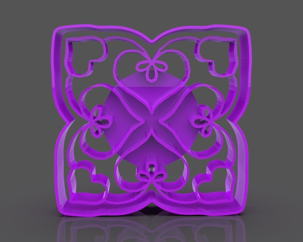 romantico cuori biscotto taglierina artistico decorazione arte cuore corazon cookiecutter carina bello amore attrezzo astratto illustrazione cartone animato stilizzato san valentino san valentino geometrico forma passatempo fai mano utensili 3D print model - Mito3D