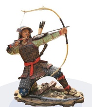 ronin samurai 3d scan statue skulptur modell märz kunst skulpturen japan armee bogenschütze 3d print model - Mito3D