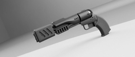 Ronon dex particule magnum Stargate sg1 atlantis pistolet arme soutenir sga séries film Jason momoa loisir DIY 3d print model - Mito3D