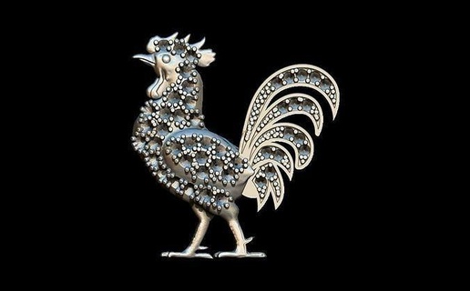 coq pendentif poulet oiseau bijoux poule animaux animal ferme Jeu Oeuf oiseaux poussin poussins nature national dessin animé pendentifs 3d print model - Mito3D