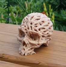 root skull art bone dead vine nature halloween scary spooky funny zombie haunted sculptures 3d print model - Mito3D