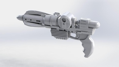 rorschach aferramiento gancho vigilantes apuntalar arte escaneos réplicas 3d print model - Mito3D
