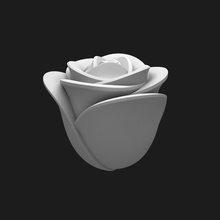 rosa fiore tulipano fioritura lavanda casa arredamento 3d print model - Mito3D