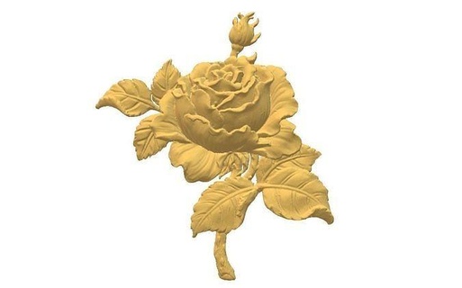 gül çiçek 3d model kabartmalar stl obj fbx biçim cnc 3dprint güzel Çiçek açmak botanik oyulmuş dekor Yaprak minyatürler doğa süs bitki yazdırılabilir romantik heykel Valentin Artcam gravür oymacılık Sanat heykeller 3d print model - Mito3D