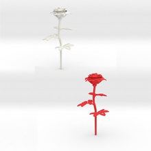 tek sopa yükseldi oyun-oyuncak rose 3d geometrik modelleri baskı basılmıştır designtech mamunur Raşid parametrik tasarım benzersiz xeebone ağaç sanat yaprak resimde yazdırılabilir oyuncaklar oyuncak oyunları oyunlar 3d print model - Mito3D