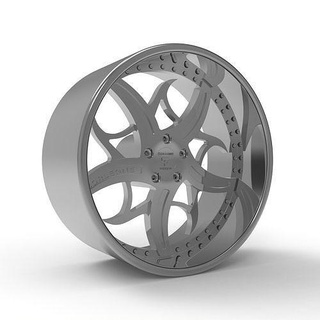 rossato corleone wheel accadri rim tire truck forged vechle hobby diy automotive inveron 3d print model - Mito3D