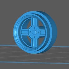 rotiforme hotwheels real cavaleiros aros pequeno roda projeto pneu imagem diecast personalizadas rodas liga passatempo faça automotivo 3d print model - Mito3D
