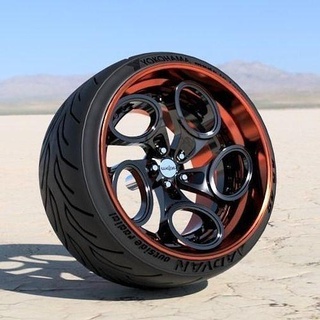 rotiform zrh-t 19 inch rims tire wheel rim car scale scalemodel hotwheels yokohama advan tamiya aoshima hobby diy automotive 3d print model - Mito3D