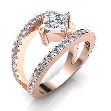 royal lujoso diamante anillo 3d modelo impresión compromiso boda joyería joya plata oro enganchar moda libra esterlina blanco brillante colgante pendiente collar zafiro belleza anillos 3d print model - Mito3D