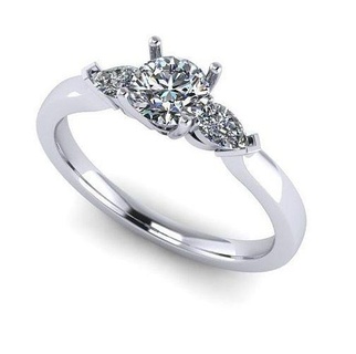 rpy-015 beautiful silver printable gold jewelry jewel fashion beauty jewellery diamond ring engagement gem rings pendant platinum 3d print model - Mito3D