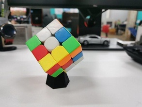 rubik stand rubikstand toy lego one design diy game games toys 3d print model - Mito3D
