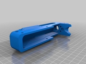 ruger 10 22 dummy receiver prop equipment plastic illustration steel science hobby diy mechanical parts 3d print model - Mito3D