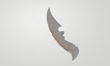 ruin dagger knife valorant melee riot riotgames ruindagger game toys games accessories 3d print model - Mito3D